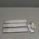 EZVALO 3-Pack Under Cabinet Lighting, 2000mAh Rechargeable Wireless Motion Sensor Lights, 62LEDs, 3 Color Temps, Dimmable, Timer, Magnetic, with Remote Control for Kitchen, Closet, Stair