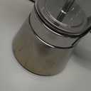 SIXAQUAE Stovetop Espresso Maker, Crystal Glass-top & Stainless Steel Espresso Moka Pot,Classic Italian coffee maker360ml