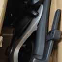 Ergonomic Office Chair - X-Shaped Computer Desk Chair Comfy, Gaming Chair, Office Chair with Lumbar Support, Mesh Office Chairs with Headrests, Desk Chair for Long Hours (Black Silver)