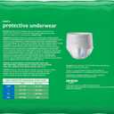 Amazon Basics Maximum Absorbency Incontinence Underwear for Men with Leak Protection, Moisture Control, Bladder Leak, X-Large, 48 Count (3 Packs of 16)