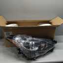 Huray Left Halogen Headlight Assembly for Mazda 3 2014 2015 2016 LH