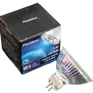 6PCs MR16 12V 50W 800LM Halogen Bulb GU5.3 EXN Professional Quartz dichroic Reflector UV Stop Tempered Glass Cover dimmable for spot Lights Warm White 3000K