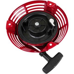Recoil Starter, GX240 Pull Starter With Pull Cord For 28400-ZE6-T02 HR 214 HR214 215 HR215 Recoil Lawn Mower Replacement Part