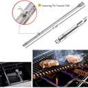 Grill Replacement Parts for Charbroil Performance 5 Burner 463347519 463347518, 475 4 Burner 463347017 463673017 463376018P2 Gas Grills, Heat Plates Burner Grills Adjustable Crossover Tube