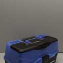 Flambeau Outdoors 6383FB 3-Tray Tackle Box - Classic Fishing Lure Storage Organizer, Large Portable Tackle Box, 32 Tray Compartments, Frost Blue/Black