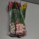 AGIRL 24 Bundles Artificial Flowers for Outdoor,No Fade Fake Plastic Flowers Faux Plants for Decoration Hanging Planters Indoor Outside Garden Porch Window Box Home Wedding Farmhouse (Mix 6 Colors)