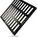 23.6x23.6 Drain Grate, B125 Class Sewer Grate, Weather-Resistant Outdoor Drain Cover, Heavy Duty Channel Grate, Silver Square Drainage Grate 23.6 * 23.6 * 1.2in60 * 60 * 3CM