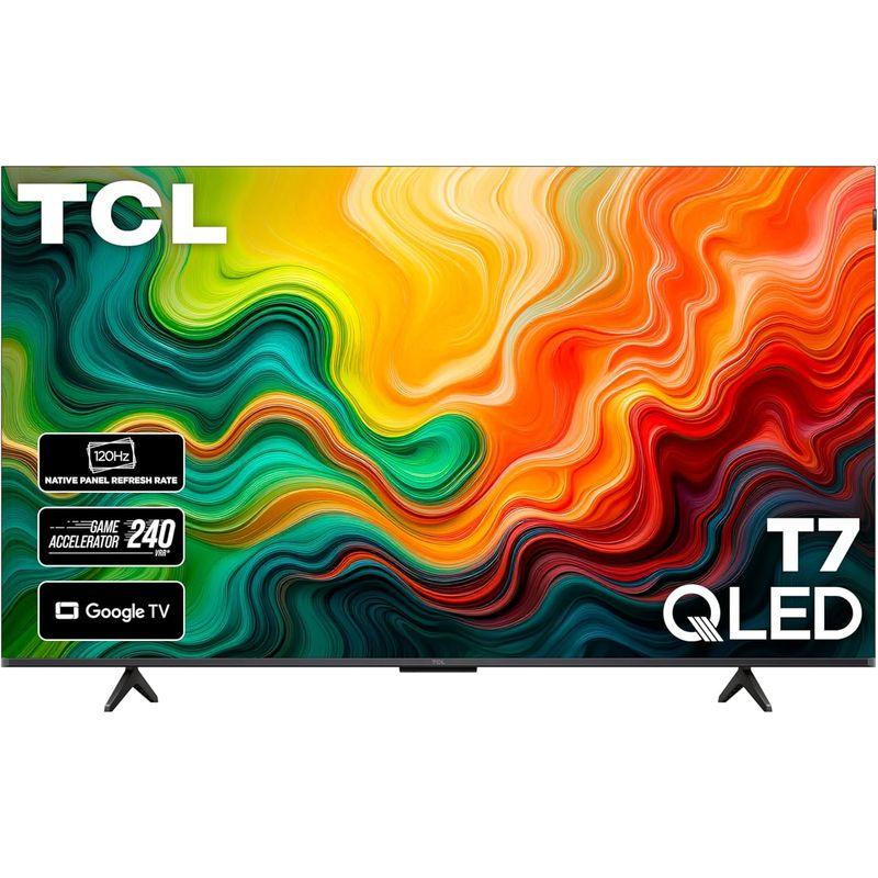 TCL 55 Inch Class T7 Series | 4K QLED HDR | 55T7, 2025 Model | 120HZ Refresh Rate High Brightness Smart Google TV Dolby Atmos Audio | Voice Remote Alexa Gaming Streaming Television