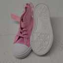 HugRain Toddler Girls Kids Sparkle Fashion Outdoor Walking Sneakers (Sequins Pink), Size 8