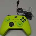 W&O Wireless Controller for With Xbox One, Xbox Series X/S, Xbox One X/S, PC, With RGB LED Light, Mappable Buttons, With 2.4GHZ Wireless Adapter Gamepad (Electric Volt)