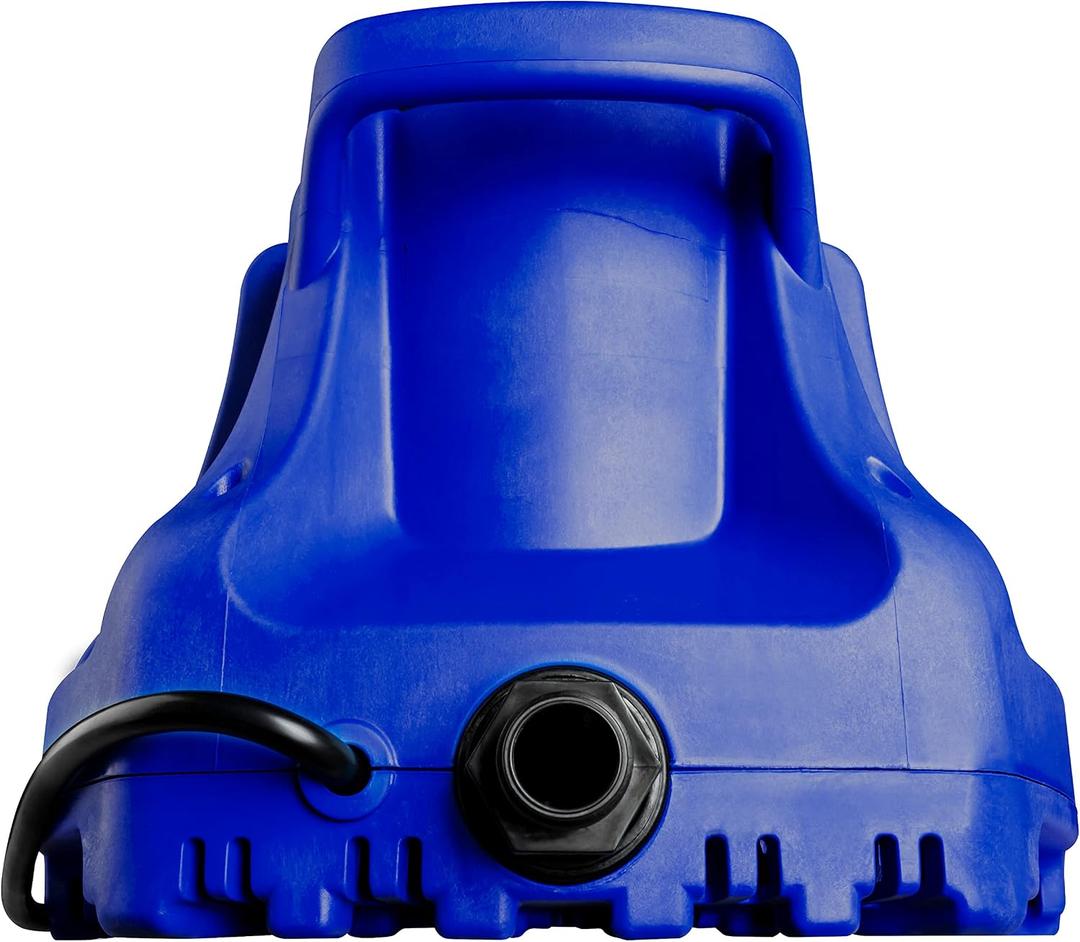 Little Giant Select Series LG-APCP1700 1/3 HP Pool Cover Utility Pump
25' cord, 1745 GPH, Automatic operation, removes excess water, dark blue, fits 3/4" garden hose, 14942691
