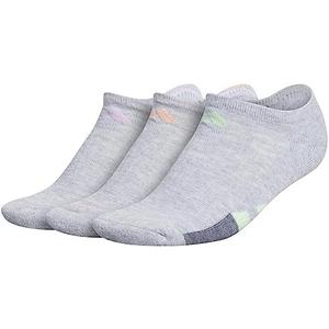 adidas Women's Cushioned No Show Socks (3-pair) SHOE SIZE: 5-10