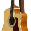 Guitar Stand, Wood Guitar Stands for Acoustic Guitar, Wooden Guitar Stand Floor, Handing Guitar Stand for Electric Guitar, Acoustic, Banjo, Bass, Ukulele, Gift for Guitar Player Men Boy