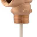 Cash Acme 1 Inch FVX-5C Female Inlet Commercial Temperature and Pressure Relief Valve, Brass Plumbing Fitting, 16937-0150 (1 in. FVX-5C)