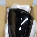 Compatible with Tesla Model Y Side Mirror Cover Caps 2021-2026 (Incl. Juniper),2-Piece Aerodynamic Wind Blade Cover Set, Easy Install & Anti-Scratch Protector(Glossy Black)