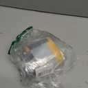 CNEO Inflatable Dog Cone Collar with Detachable Enhanced Anti-Licking Shield, Soft Neck Donut Collar for Dogs After Surgery, Adjustable Dog Cone Alternative for Large Medium Small Dogs & Cats (SNeck 4"-7", Blue)