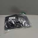 Energy Zone Womens Cotton Stretch High Waist Ankle Legging (2X, Deep Black)