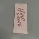 TESS Halo Hair Extensions Real Human Hair Remy Hair 16 Inch Straight Adjustable Invisible Wire Easy to Use Clip in, Natural black