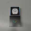 Smart Ring for Women Men, Health Fitness Tracker Ring with Heart Rate/Sleep Tracker/Blood Oxygen/HRV/Stress/Calorie/Steps, IP68 Waterproof for iOS & Android, No APP Fees(Silver,8#)