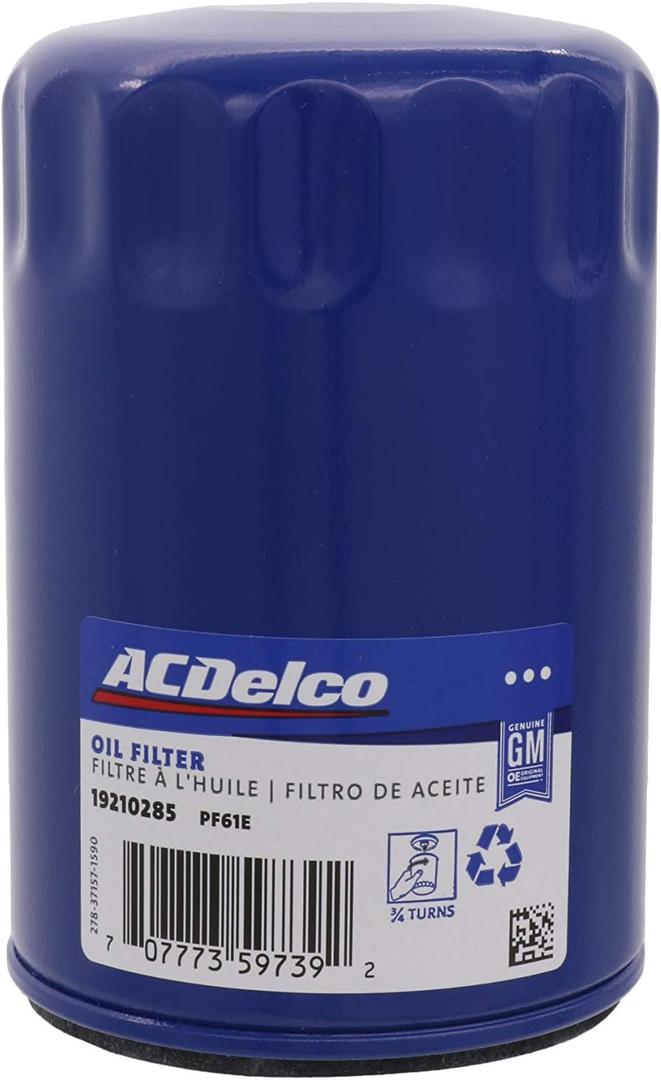 ACDelco GM Original Equipment PF61E Engine Oil Filter