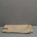 Faux Linen Round Table Cloth 60 inch, Waterproof Decorative Fabric Anti-Scratch Texture Round Tablecloth Cover for Dining, Kitchen & Outdoor Table (60 Inch, Round (2-4 Seats), Beige)