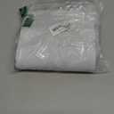 PANOVOUS Small Door Window Curtains for Front Door, Blackout French Door Curtain Panel for Privacy, Top and Botton Rod Pocket Door Curtain 1 Panel 25x40 Inch Greyish White