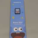 BIGGERFIVE Smart Watch for Kids Without APP, Fitness Tracker Watch Pedometer, Heart Rate, 5ATM Waterproof, Sleep Monitor, Calorie Step Counter, Games, Alarm Clock for Boys Girls 5-14, Porous Blue