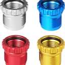 Smart Lock Breech Lock Bushings 4 Pack, Quick-Release and Reloading Press Accessories for Lee, Aluminum