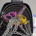 Auto Tightening Snow Chains for Car  Quick Fit, Easy Installation, Reusable Universal Tire Chains for Winter Emergency Traction (Set of 2) (SP1550A)