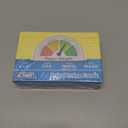 Chell 200 Count Index Cards 4x6 Inch Heavyweight, Ruled Front and Blank Back, 65 lb. Cover Weight, Pastel Colors