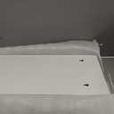 Zonon 1 Pcs 10lb Fire Extinguisher Cabinet Wall & Surface Mount 27 3/8 H x 13 7/8 W x 6 1/2 D White Steel Fire Extinguisher Box Wall Mount Extinguishers Case Holder with Handle for Outdoor Indoor