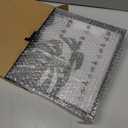 Egofine 11x14 Floating Frames Set of 2, Double Plexiglass Picture Frame, Made of Solid Wood Display Any Size Photo up to 11x14, Wall Mount or Tabletop Standing, Faded Black