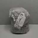 Electric Heated Blanket Throw - 50"x60" Heating Blanket Throw House Warming Gifts New Home, Ultra Soft Warm Flannel Sherpa Fast Heat,8 Heat Level 10 Hours Auto-Off ETL Certified (Grey)