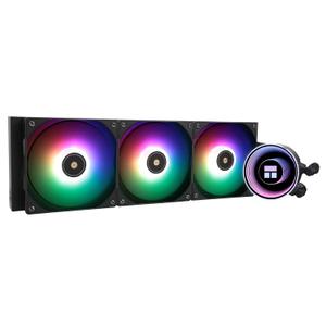 Thermalright Frozen Notte 360 Black ARGB V2 Water Cooling CPU Cooler, 360 Black CPU Cooler Specifications, 3120mm PWM Fans, S-FDB Bearings, Suitable for AMD/AM4, Intel LGA 1700/1150/1151/1200/2011