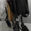 Drive Medical Lightweight Folding Transport Wheelchair - Reliable Mobility Support - Durable Steel Frame - Swing-Away Footrests - Compact Travel Design - Silver (1 Count (Pack of 1))