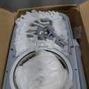 Spin Mop Bucket Deluxe 360 Spinning Floor Cleaning System with 6 Microfiber Replacement Head Refills,62" Extended Handle,4X Wheel for Home Cleaning