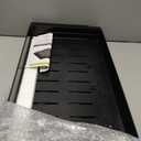 2 Pack Pull Out Cabinet Organizers Expandable (13''-19''), Slide Out Drawers for Kitchen, Bathroom, Pantry, Under Sink Storage, Pull Out Drawers Fixed with Adhesive Nano Film (Black)