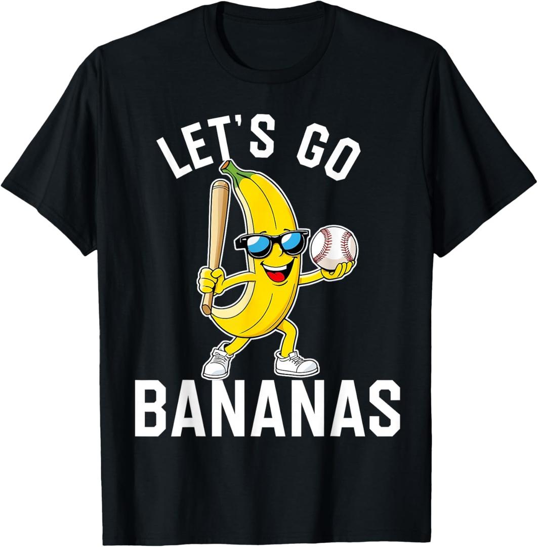 Let's Go Bananas Funny Banana T-Shirt