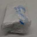 Bailarina Cloth Napkins Set of 120, 17x1 inches Dinner Napkins Cloth Washable, Polyester Square Table Cloth Napkin Bulk with Hemmed Edges Ideal for Banquets, Parties and Weddings-White