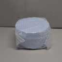 72 Pack White Plastic Plates, 7" Disposable Wave Edge Salad/Dessert Plates Elegant Heavy Duty Plate for Party, Wedding, Thanksgiving, Christmas