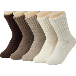 Weweya Boot Socks for Women - Thick Winter Knit Warm Socks - Gifts for Women, Size M