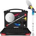 Airless Spray Gun Paint Edger Guide Edge Spray Tool Paint Accessory Extension Airless Paint Sprayer Nozzle 517 Tip 12 Inch Extension Pole(Comes with a Black Storage Box)