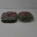 8 Pcs Small Christmas Norfolk Wreaths 15 Inch Christmas Kitchen Cabinet Mini Wreath Real Touch with Bow Ribbon Cedar Red Berry for Xmas Front Door Window Chair Fireplace Table Pillar Farmhouse Decor