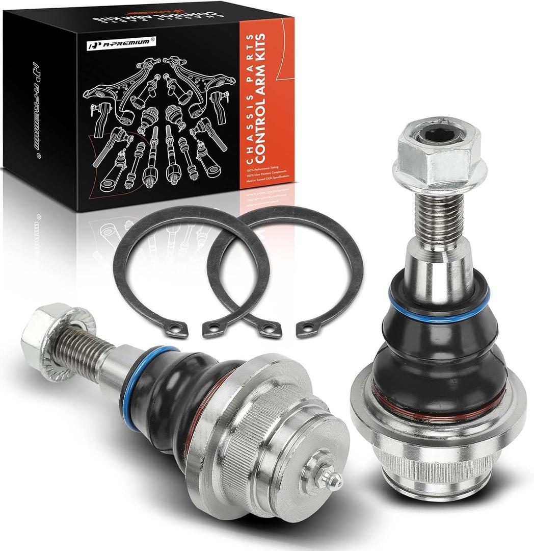 A-Premium 2 x Front Lower Ball Joint, Fit For Chevy GMC Cadillac - Silverado 1500/Sierra 1500 2014-2018, Tahoe/Yukon XL/Suburban/Escalade ESV 2015-2020, Silverado 1500 LD/Sierra 1500 Limited 2019