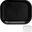 Tray Metal Rolling Tray (Black, 7" x 5.5") (Black)