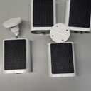 Solar Security Cameras Wireless Outdoor, No Monthly Fee, 4-Camera Bullet Home Security System with Base Station, 2K Video, Local Storage, PIR Motion Alerts, Color Night Vision, Active Siren