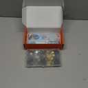 514 Pieces Snap Fasteners Kit, Stainless Steel Leather Snap Fasteners Kit, 5/8inche Sewing Snaps with Snap Pliers, Button Snap Press Studs, 5 Color Leather Snaps for Clothes, Jackets, Bracelets, Bags