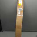 Ivilon Window Curtain Rod Decorative End Cap Design, 1 Inch Rod, 72 to 144 Inch. Warm Gold
