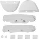 BlueStars Pool Cleaner Part Kit for Hayward Navigator, Pool Vac Ultra Cleaners with AXV417WHP Pool Cleaner Pod Swing Kit, AXV604WHP Front and Rear Bezels and AXV414P Pod Shoes Replacement Part