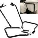 ECOTRIC Saddlebag Bracket Guard Bars Compatible with 2014-2024 Harley Davidson Touring Street Road Glide FLH Saddle Bags Guard Mount Black